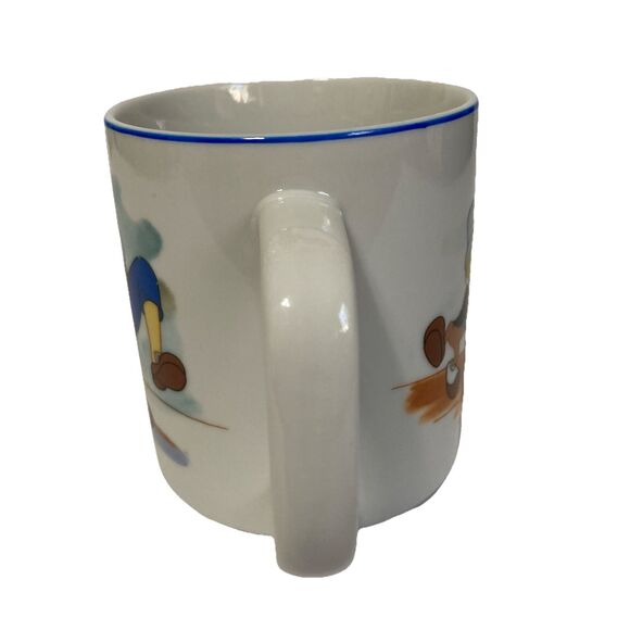 Pinocchio Geppetto Jiminey Cricket Disneyland Walt Disney World Mug Japan 10 oz - Picture 5 of 8